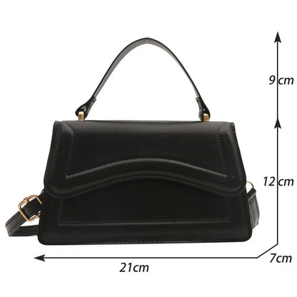 Square Leather Bag