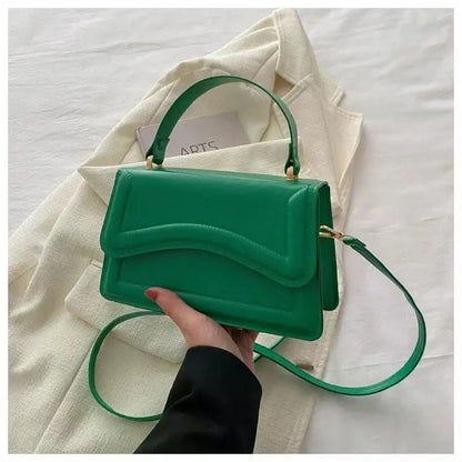 Square Leather Bag