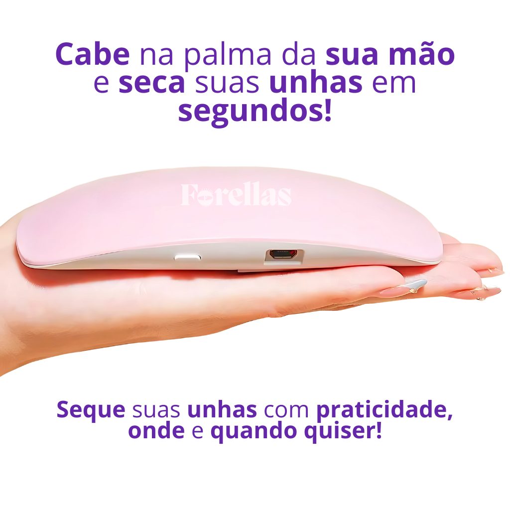 Mini UV LED Cabin - Dry Nails in Seconds! 