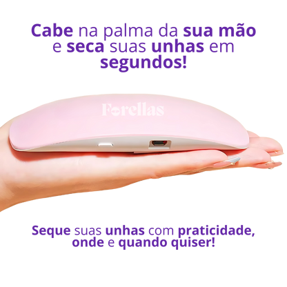 Mini UV LED Cabin - Dry Nails in Seconds! 