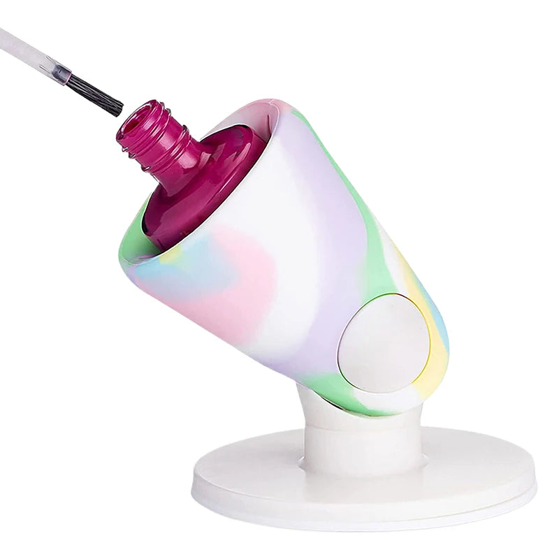 Portable Nail Polish Holder - Fix and Paint Without Spilling Anything! 