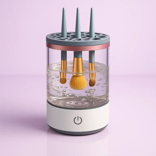 Automatic Brush Washer - Wash and Dry Brushes Effortlessly! 