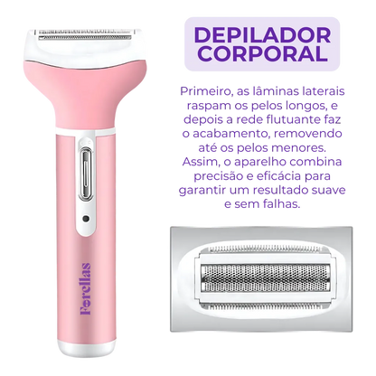 4-in-1 Epilator - Fast, Safe and Waterproof! 