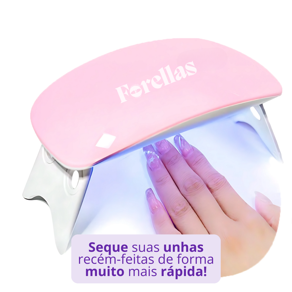 Mini UV LED Cabin - Dry Nails in Seconds! 