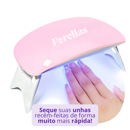 Mini UV LED Cabin - Dry Nails in Seconds! 