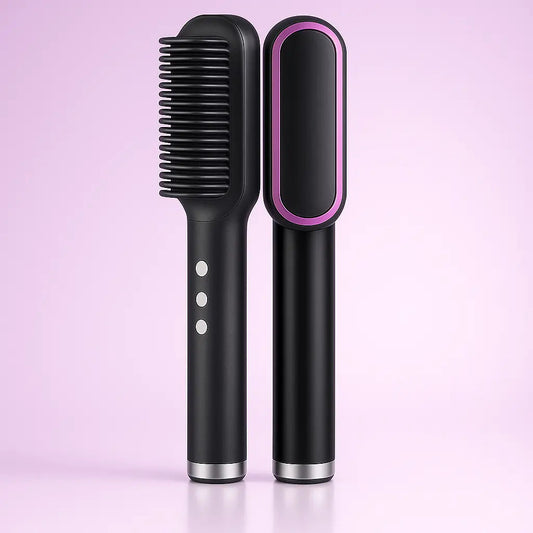 Straightening Brush - Straight and Aligned Hair in Seconds! 